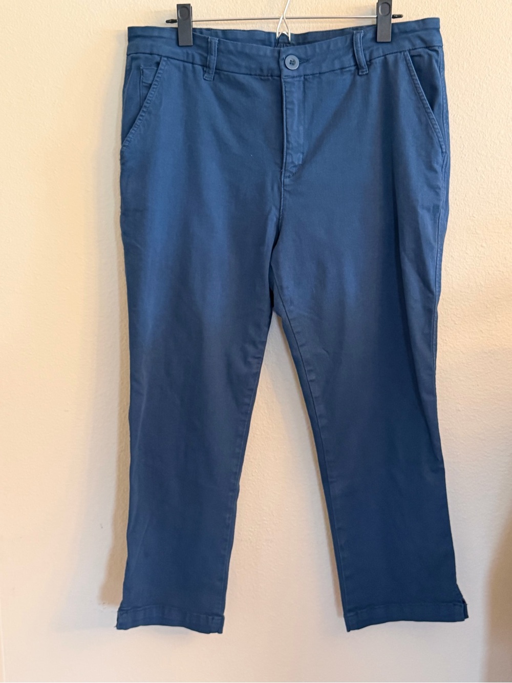 Kut from the Kloth Navy Cropped Straight Pants- Size 14